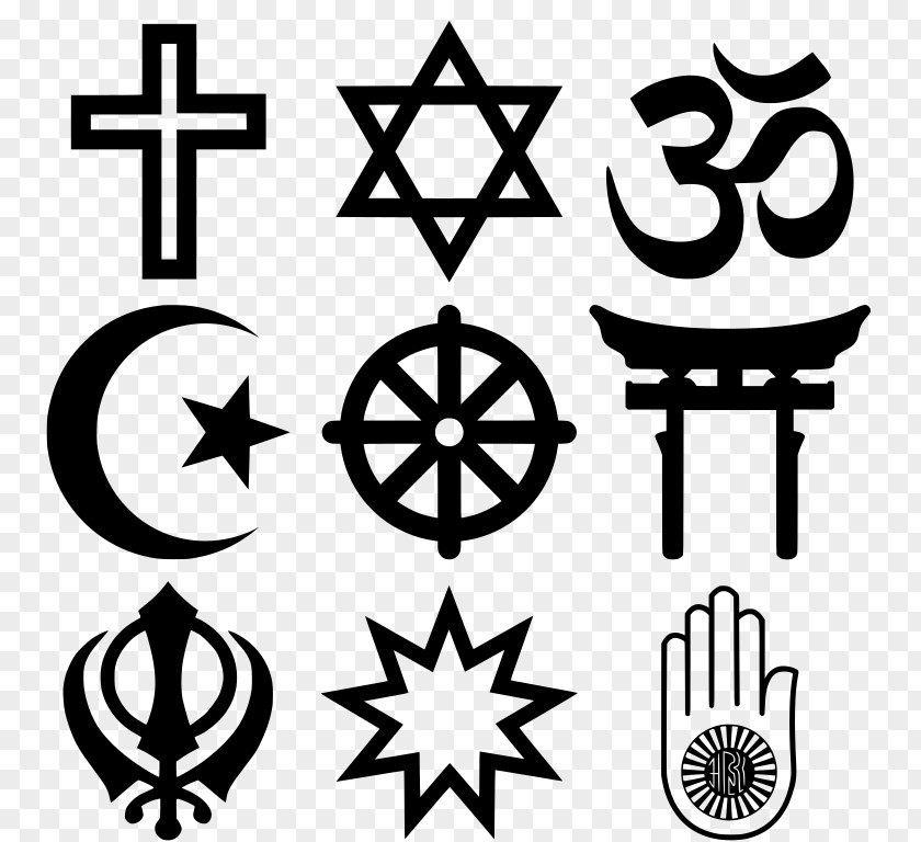 Symbol Religious Religion Symbols Of Islam Christianity PNG