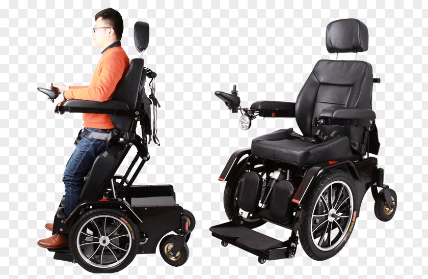 Wheelchair Motorized Standing Disability PNG