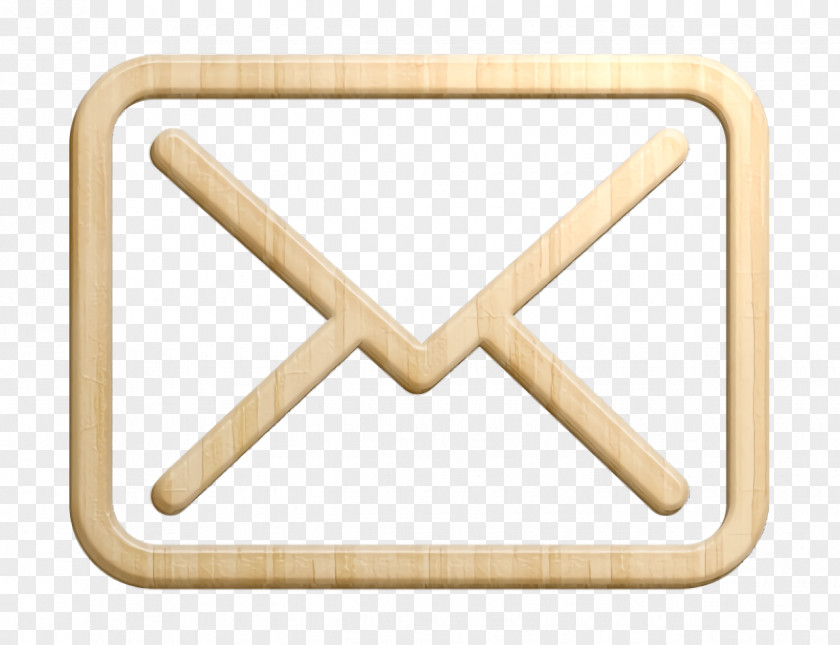 Beige Wood News Icon PNG