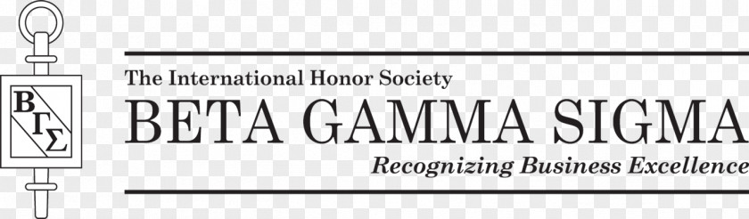 Beta Gamma Sigma Brock University Honor Society Logo PNG