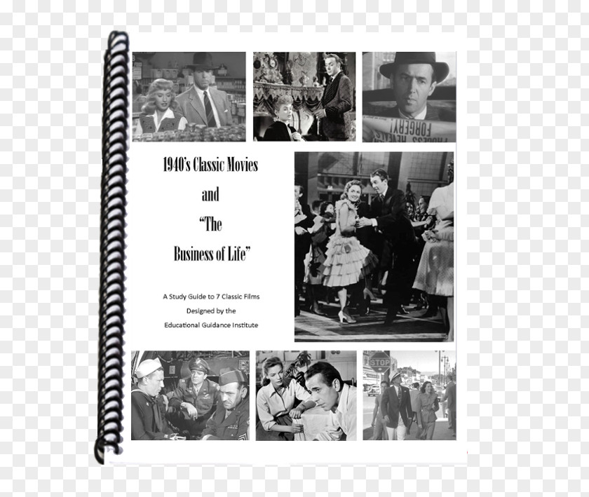 Cover The Biography Film 1940s Classic Movies Drama It's A Wonderful Life PNG