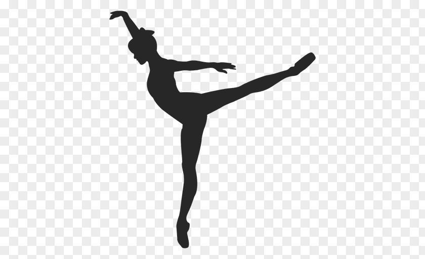 Dancing Vector Ballet Dancer Silhouette PNG