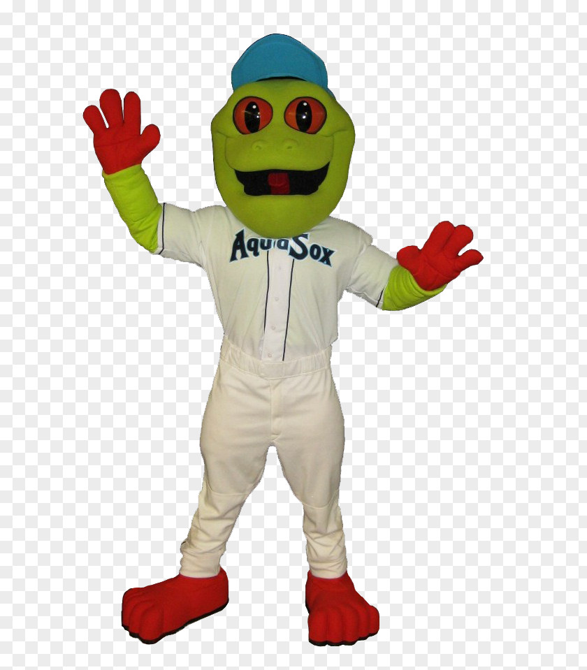 Fisherman Costume Everett AquaSox Mascot Frog PNG