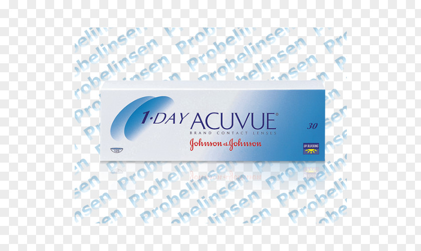 Johnson Shutins Contact Lenses 1-Day Acuvue Daily LENS5 & Brand PNG