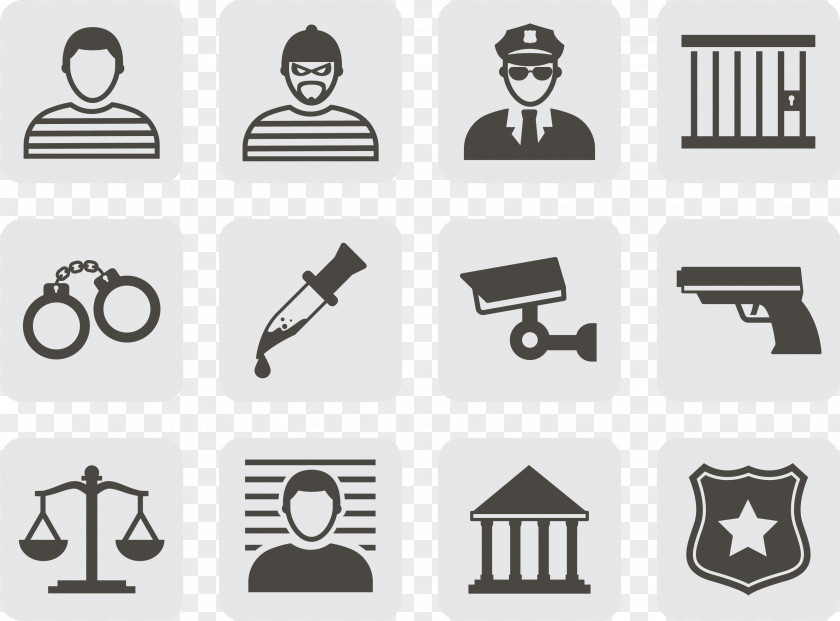 Police Criminal Justice Court Icon Crime PNG