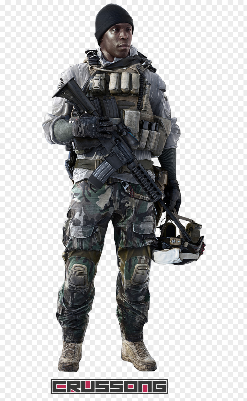 Soldier Battlefield 4 3 Battlefield: Bad Company 2 1 Video Game PNG
