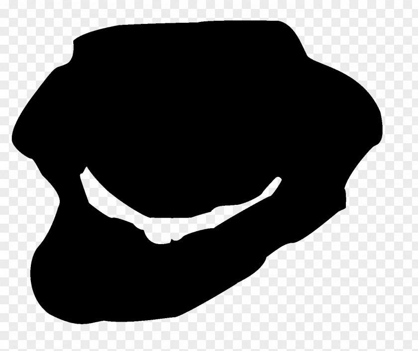 13 Monochrome Photography Mouth Silhouette PNG