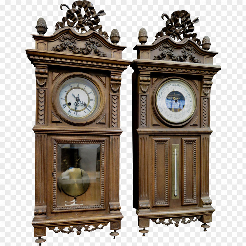 Barometer Clock Antique Furniture Clothing Accessories Home PNG