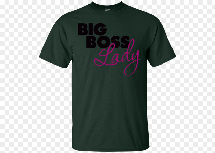 Boss Lady T-shirt Hoodie Clothing Gildan Activewear PNG