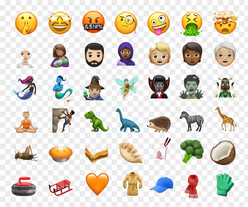 Emoji Apple Color IOS 11 Emojipedia PNG