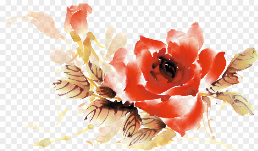 Flower Watercolor Painting Watercolour Flowers PNG
