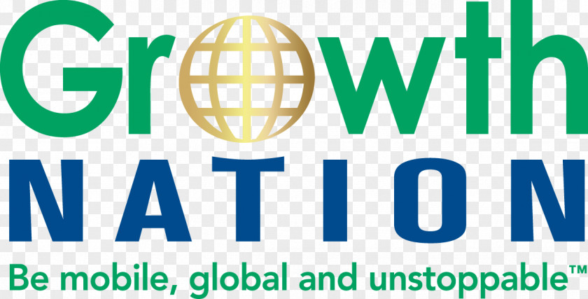 Growth Nation Logo Brand Product Design PNG