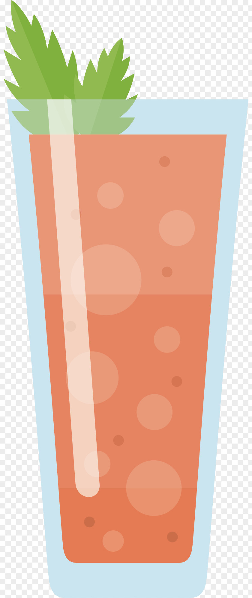 Vector Hand-painted Delicious Grapefruit Juice Drink PNG