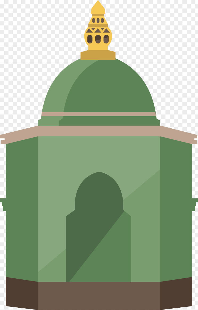 Castle Vector Islamic Architecture Illustration PNG