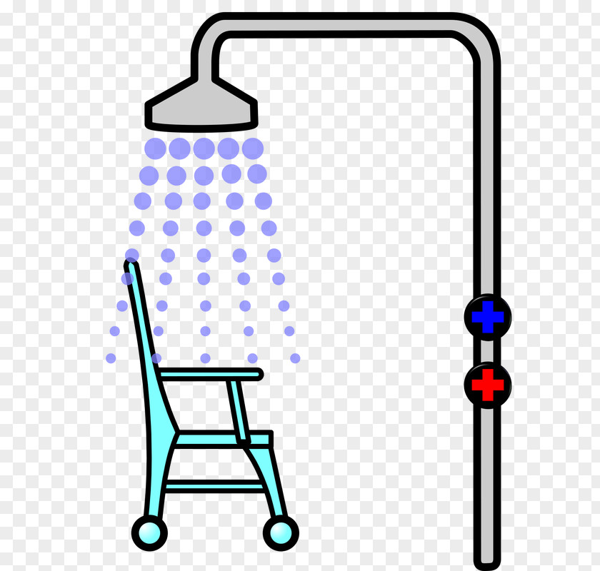 Clothes For Airing Shower Bathroom Clip Art PNG