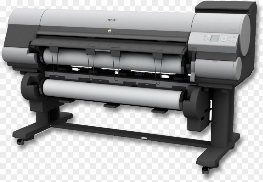 Commercial Poster Wide-format Printer Plotter Canon Ink PNG
