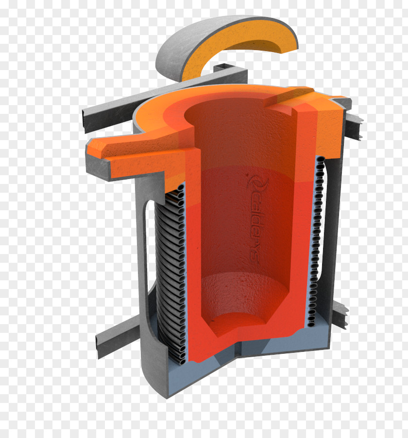 Furnace Coreless Induction Foundry Steel PNG