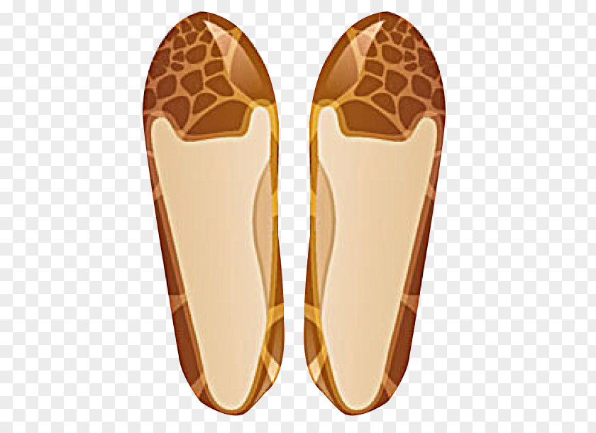 Leopard Shoes Slipper Light Shoe Flip-flops PNG