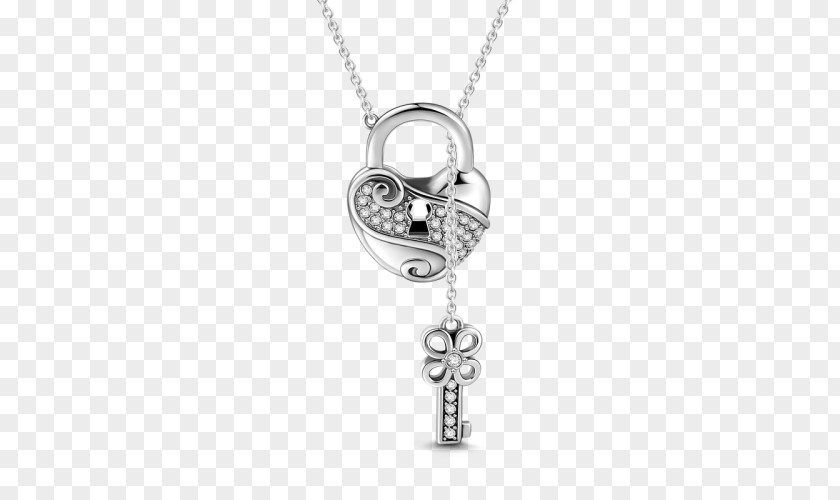 Padlock Virginia Necklace Locket Jewellery Silver 首飾 PNG