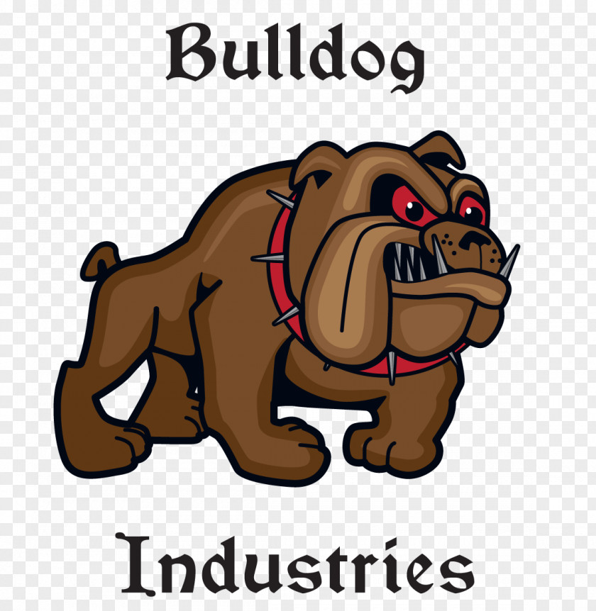 Bulldog Puppy Industry Logo Snout PNG