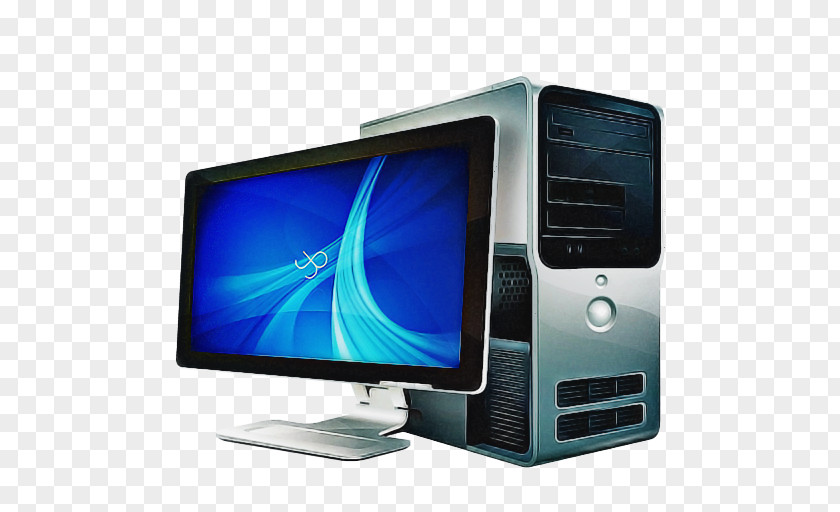 Cpu Ledbacklit Lcd Display Cartoon Computer PNG