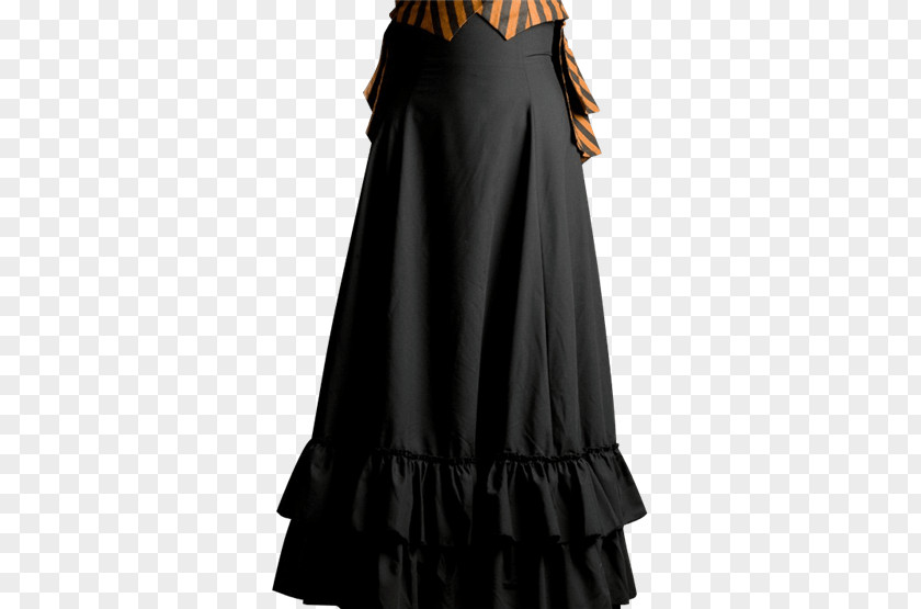 Long Skirt Dress Slip Ruffle Gown PNG