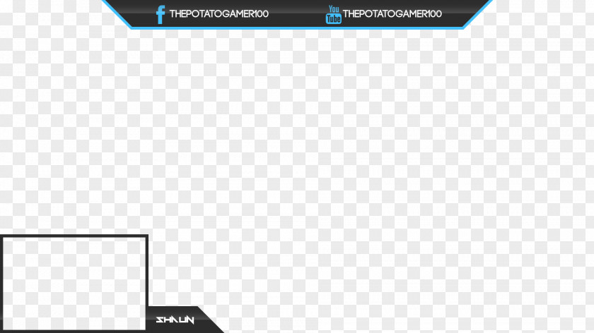 Overlay Streaming Media Twitch Logo Live PNG