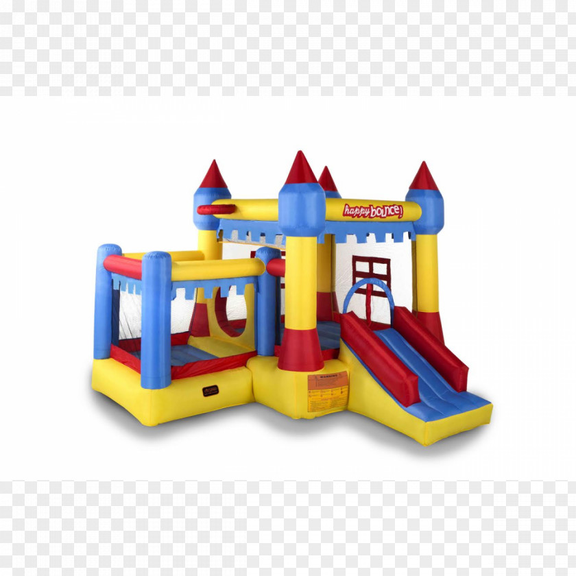 Trampoline Inflatable Bouncers Castle Game Playground Slide PNG