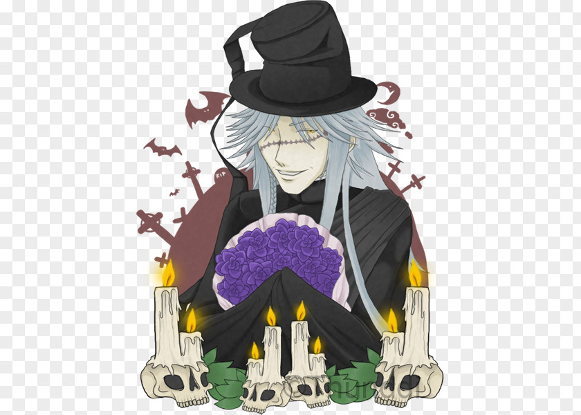 Undertaker Funeral Illustration Cartoon Purple Character Fiction PNG