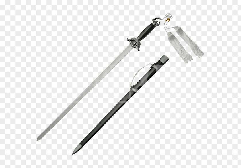 Yin Yang Tai Chi Sword Line Angle PNG