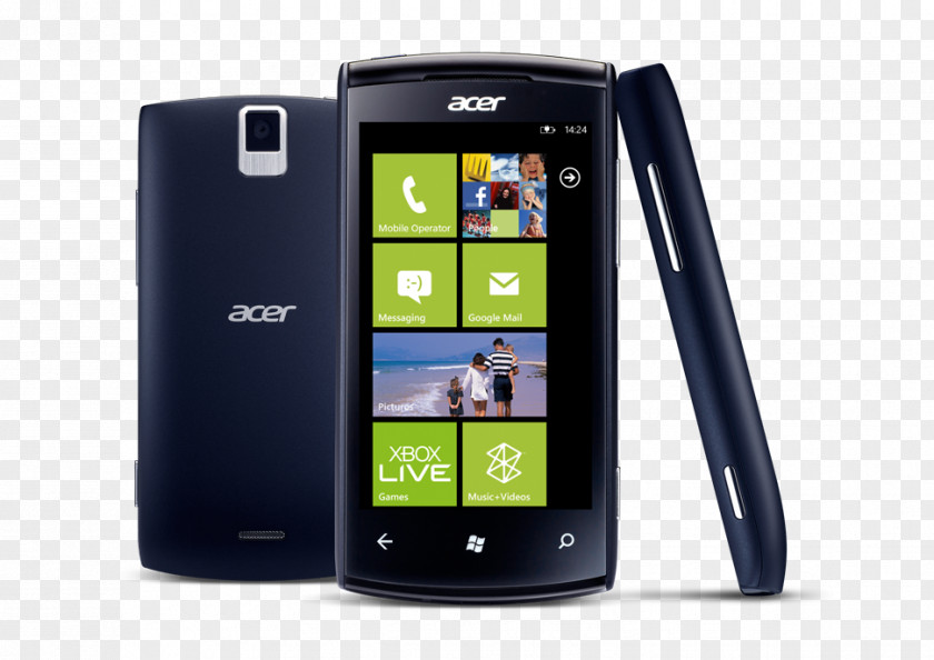 Acer Allegro Iconia Windows Phone PNG