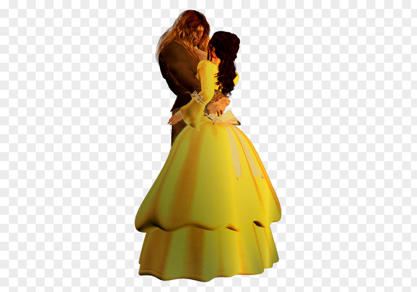 Beauty And The Beast Belle Rendering PNG