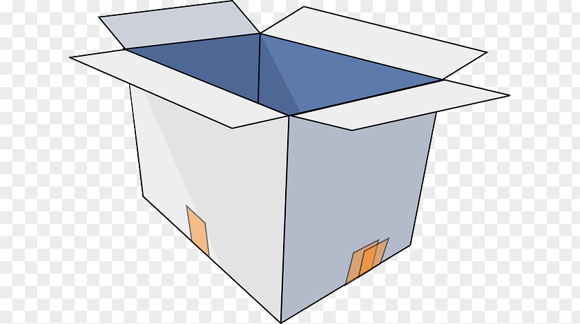 Cardboard Box Clip Art PNG