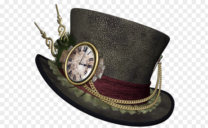 Hats With Foreign Table The Mad Hatter Steampunk Clip Art PNG