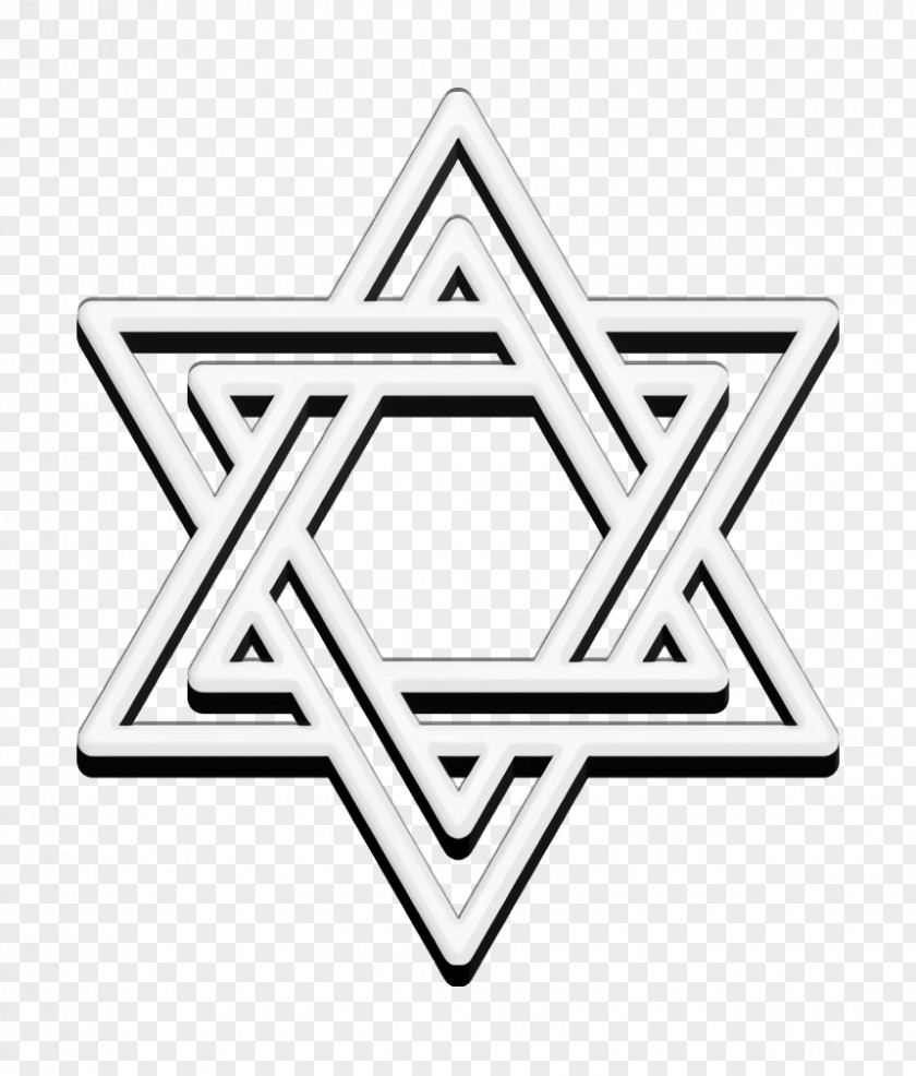 Judaism Icon Jewish Star Of David PNG