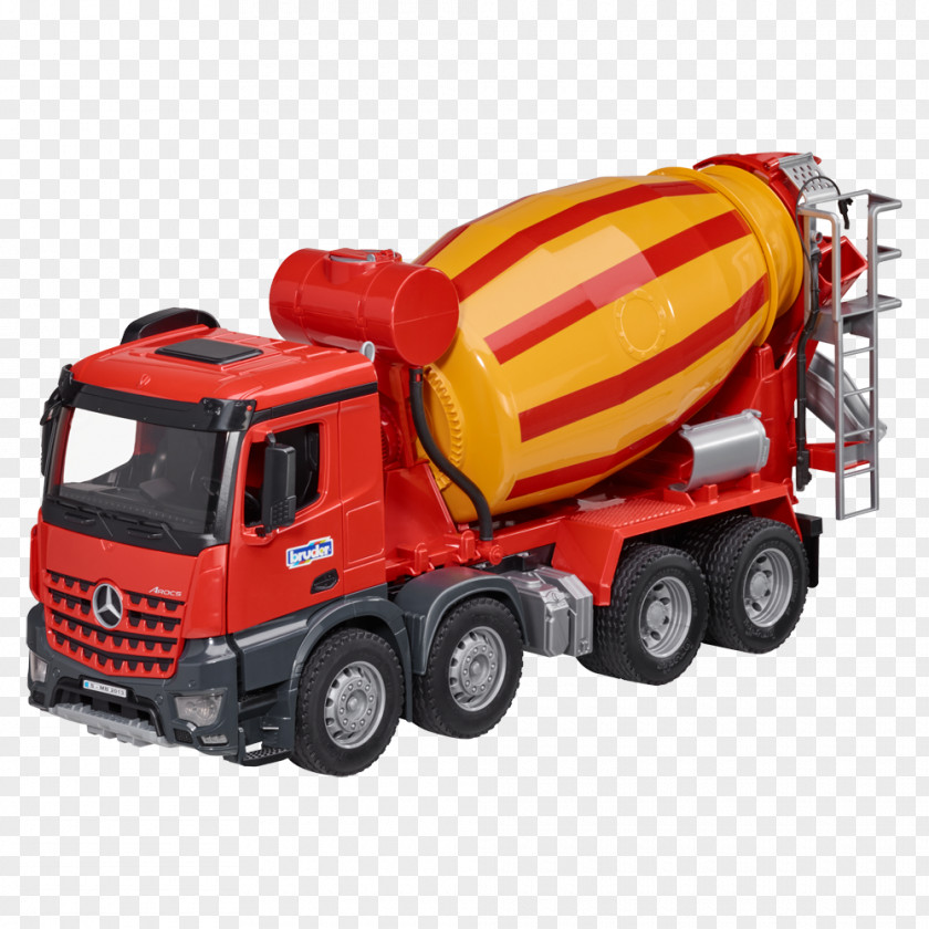 Mixer Mercedes-Benz Actros Car Arocs Truck PNG