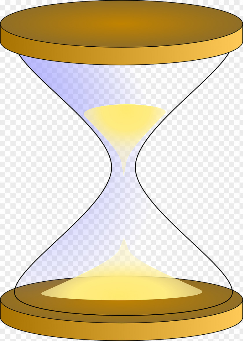 Beautiful Hourglass Death Time Clip Art PNG