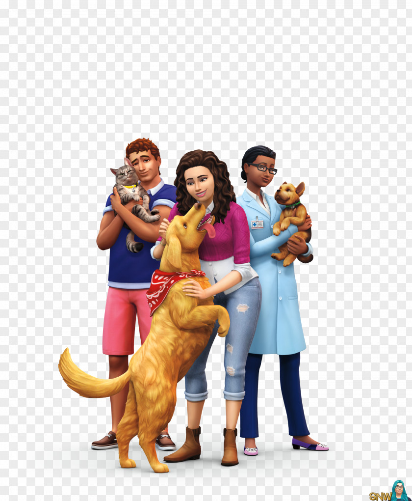 Cat The Sims 4: Cats & Dogs 3: Pets Get To Work PNG