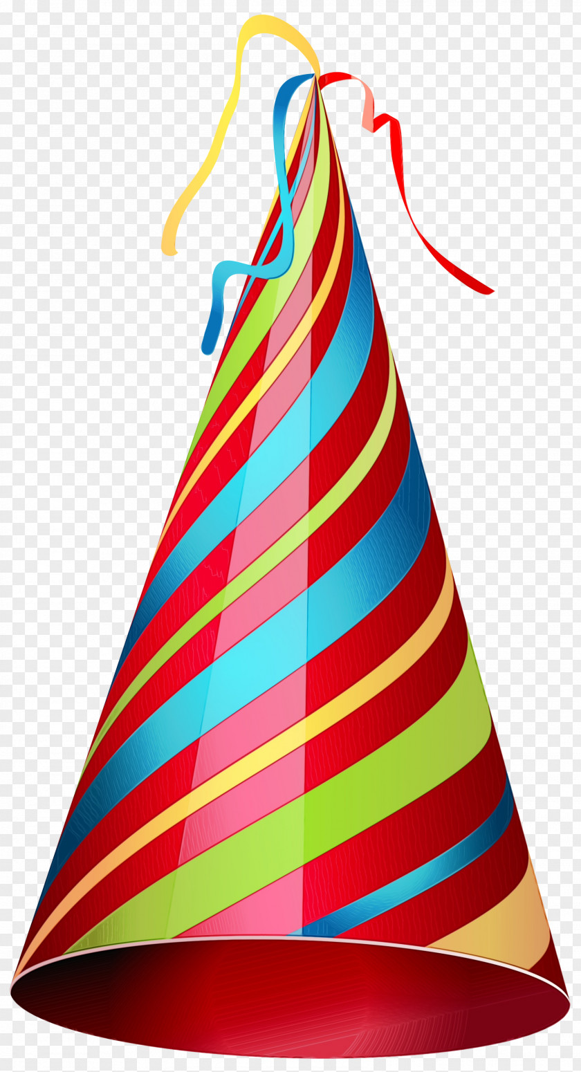 Cone Triangle Cartoon Party Hat PNG