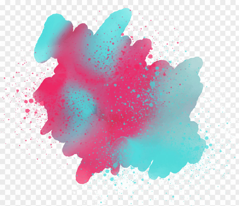 Spraying Graffiti Background Watercolor Painting Download PNG