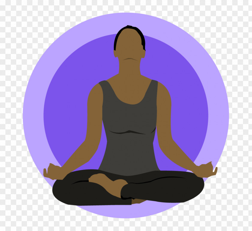 Yoga & Pilates Mats Purple PNG