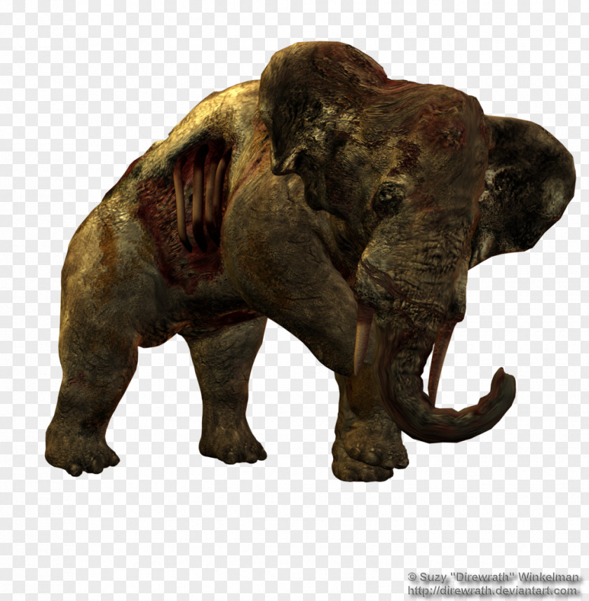 African Elephant Zombie Resident Evil Desktop PNG elephant , elephants clipart PNG