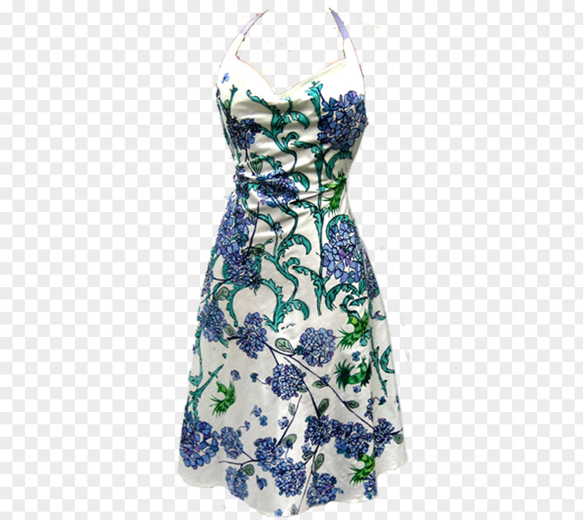 Hand Painted Cocktail Dress Clothing Wrap PNG