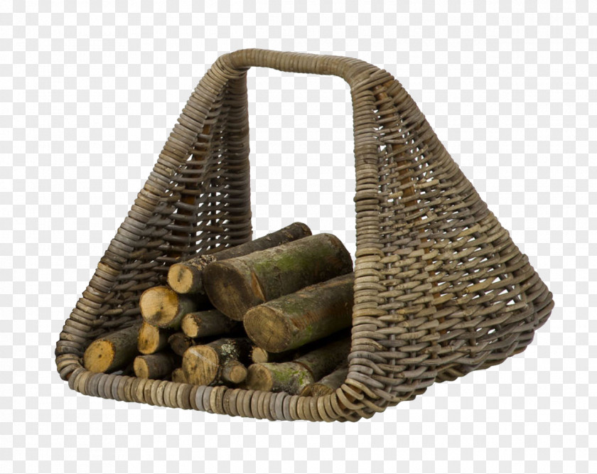 Hanging Rattan Hamper Basket Weaving Wicker PNG