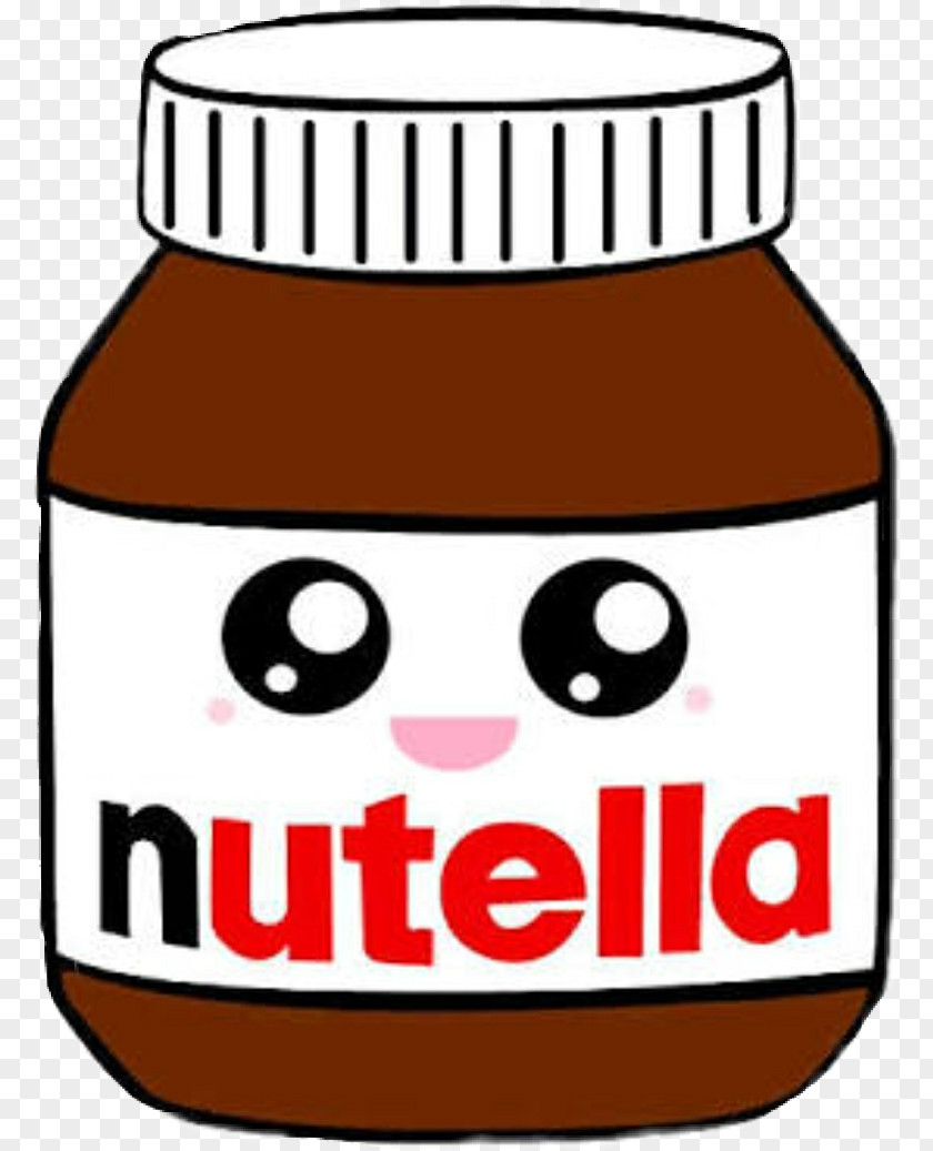 Tumblr Food Stickers Drawing Clip Art Nutella Image Kawaii PNG