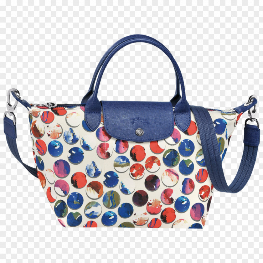 Bag Longchamp Pliage Handbag Blue PNG