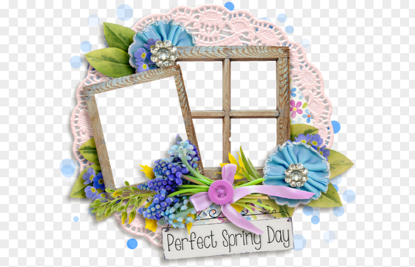 Celebration Easter'day Picture Frames Window Floral Design PNG