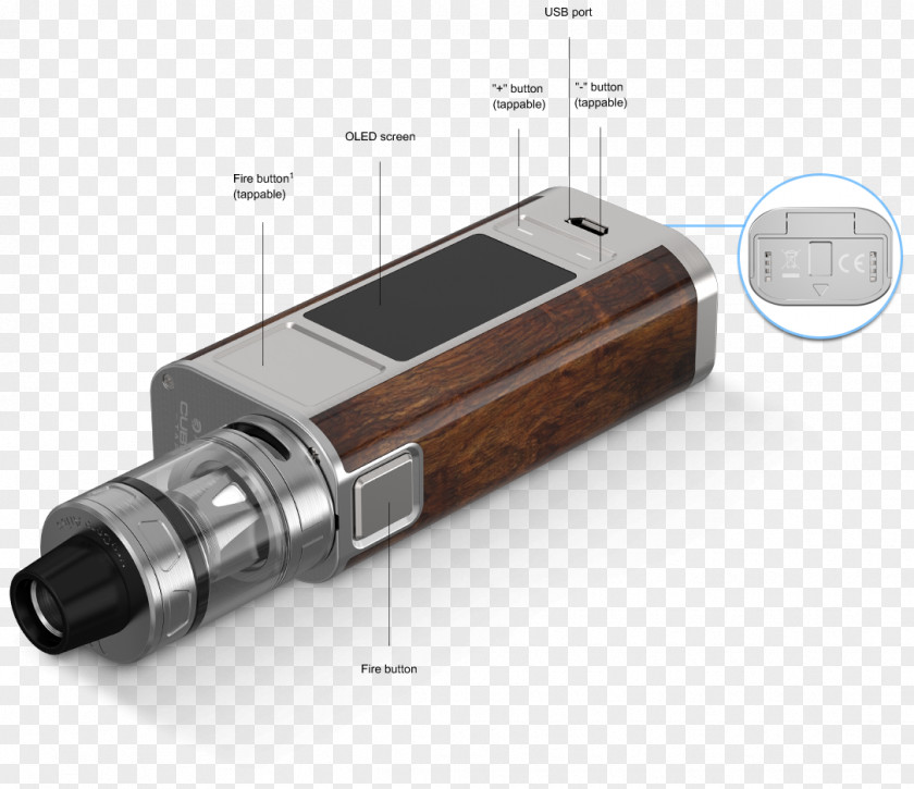 Fire Electronic Cigarette Cuboid Atomizer Technology PNG