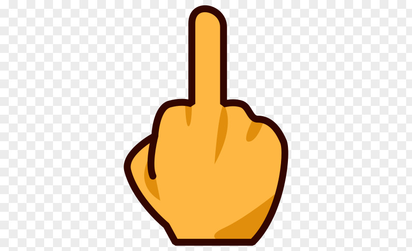 Middle Finger The Thumb PNG