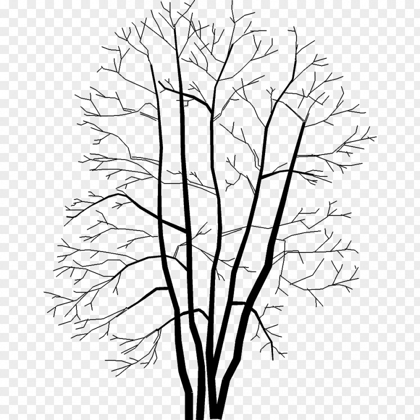Tree Twig .dwg AutoCAD DXF Drawing PNG